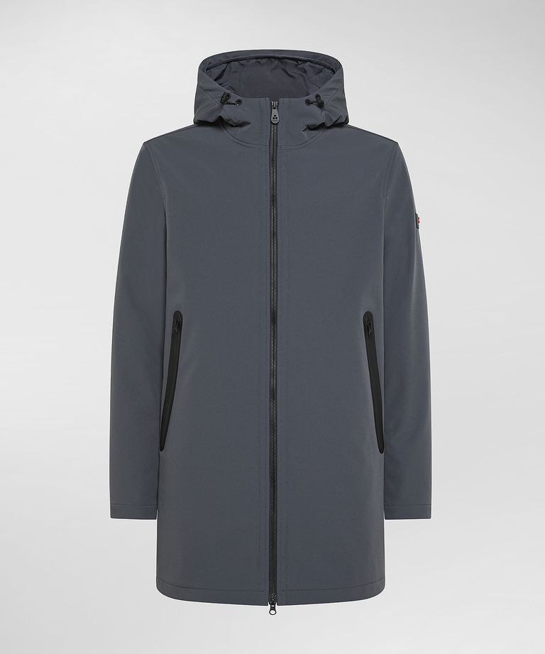 Smooth, technical trench - Men's winter down jackets | Peuterey