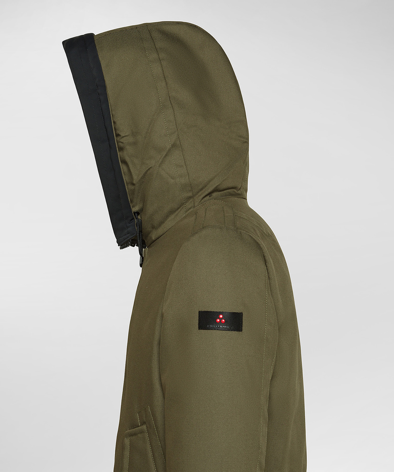 Durable Parka With Made In Italy Fabric