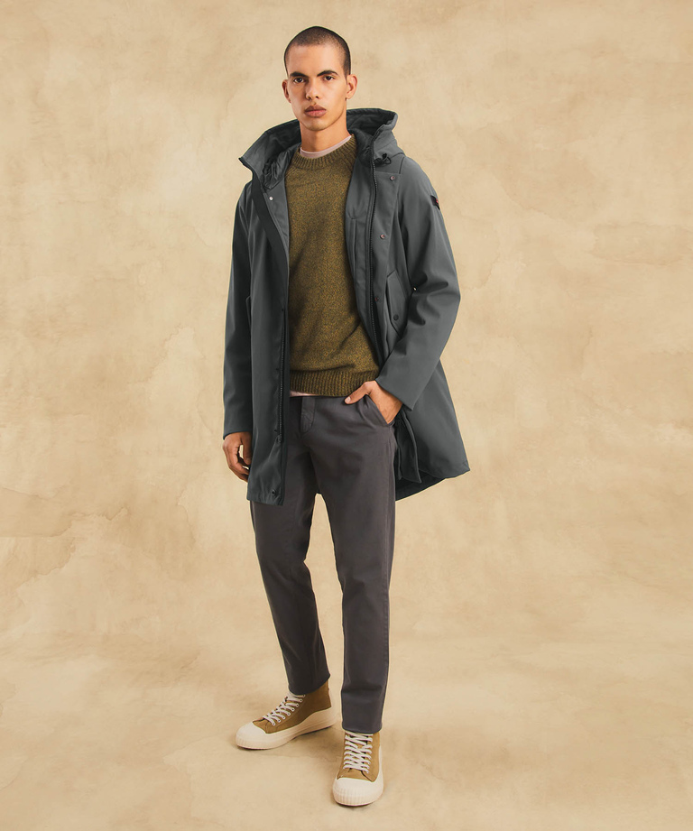 Smooth, triple-layer parka - Timeless and iconic menswear | Peuterey