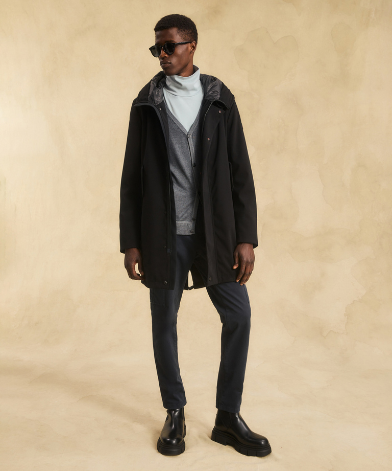 Smooth, triple-layer parka - Parkas & Trench Coats | Peuterey