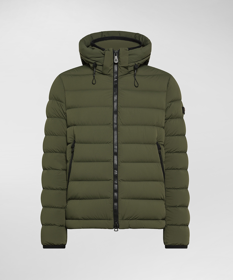 Stretch fabric down jacket - Men's winter down jackets | Peuterey