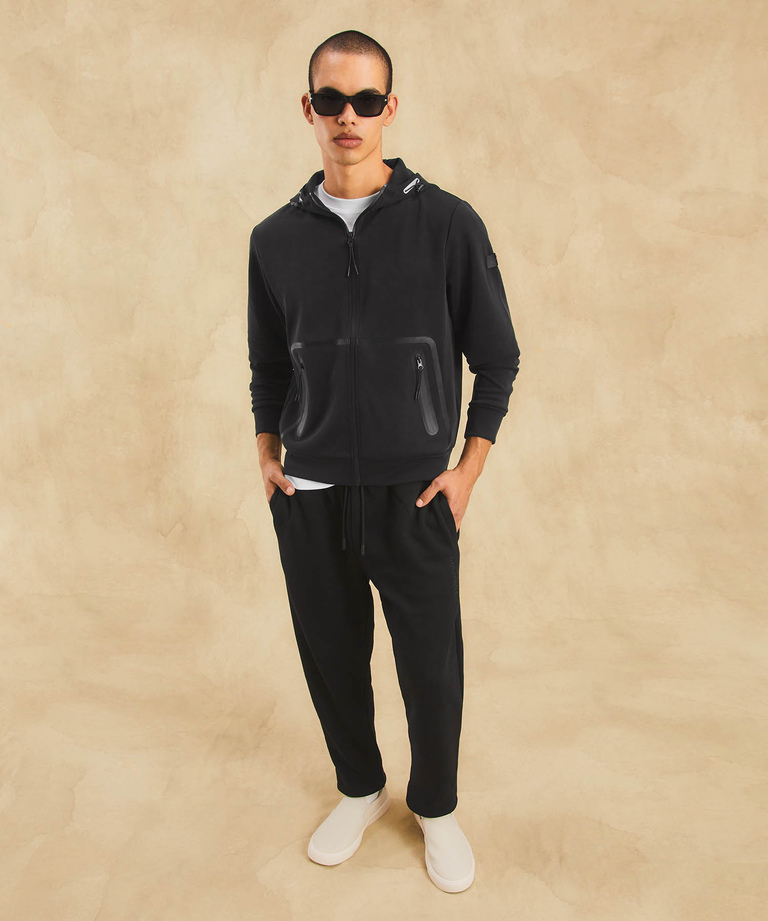 Scuba sweatshirt with heat-sealed zips - Clothing for Men | Peuterey
