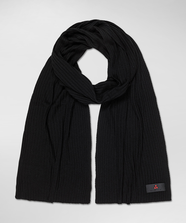 Textured knit scarf - Everyday apparel - Men's clothing | Peuterey