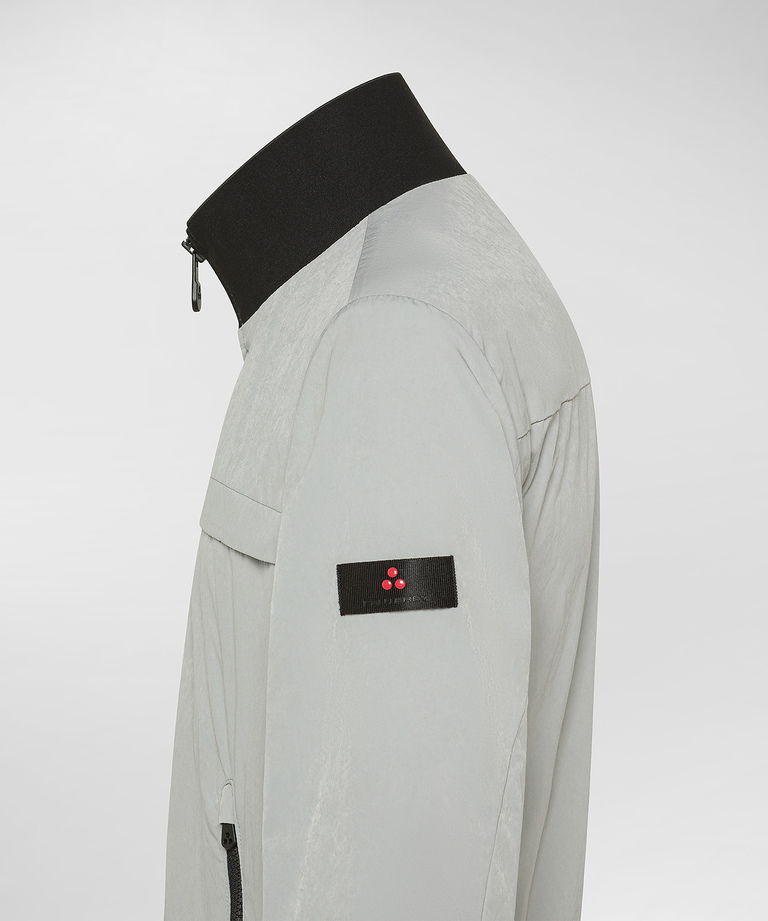 Performance poplin bomber jacket