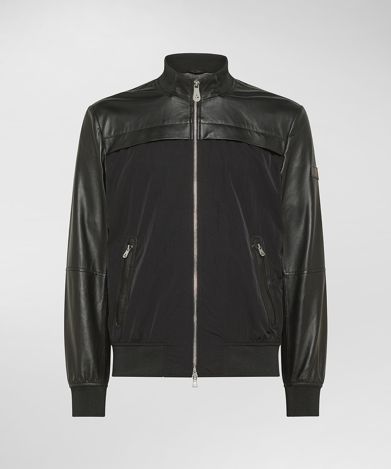 Double fabric bomber jacket - Bomber and Leather Jackets for men | Peuterey