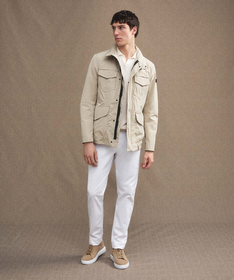 Iridescent field jacket - Men's Jackets - Outerwear Collection | Peuterey