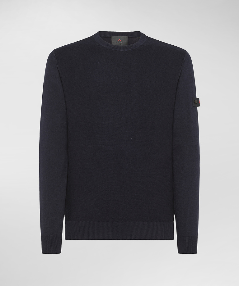 Cotton knit sweater - Men's Top and Knitwear | Peuterey