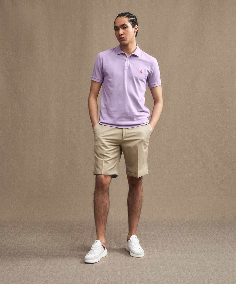 Cotton pique polo shirt - MENSWEAR BESTSELLERS | Peuterey