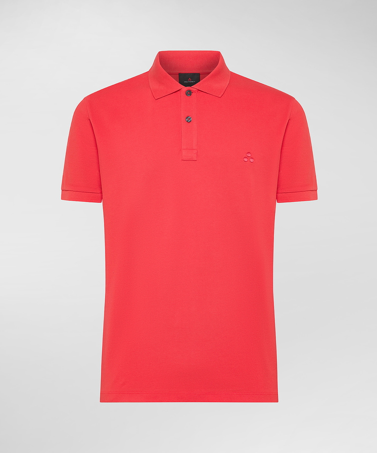 Burberry hartford piqué polo top