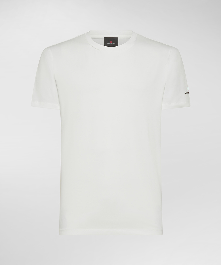 T-Shirt aus Stretch-Baumwolle - T-Shirts und Poloshirts für Herren | Peuterey