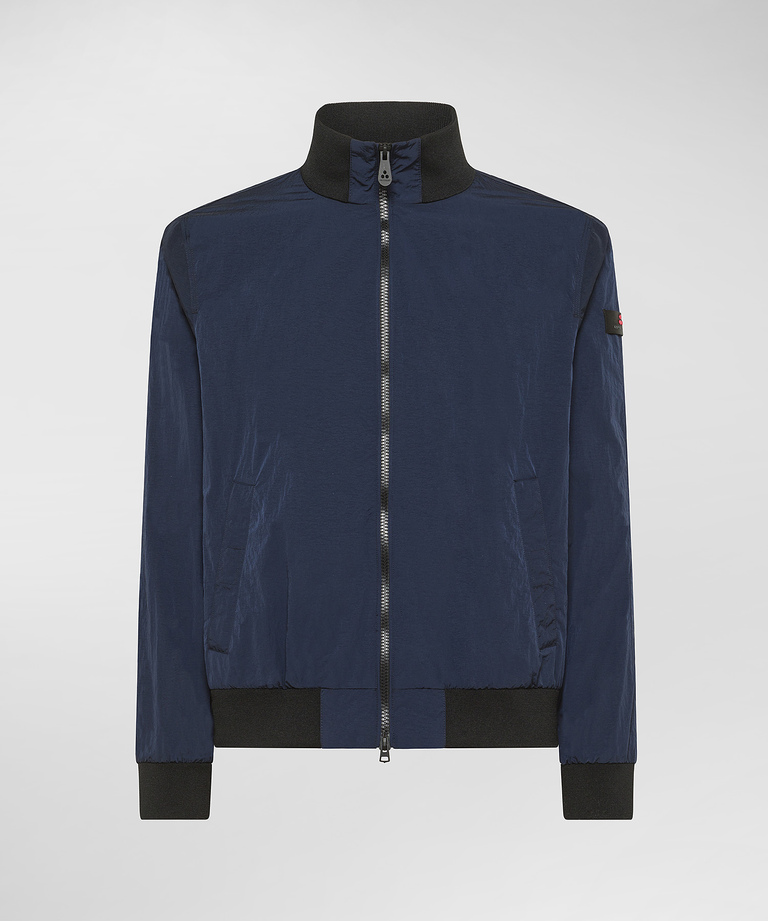 Shiny nylon fabric bomber jacket - Everyday apparel - Men's clothing | Peuterey