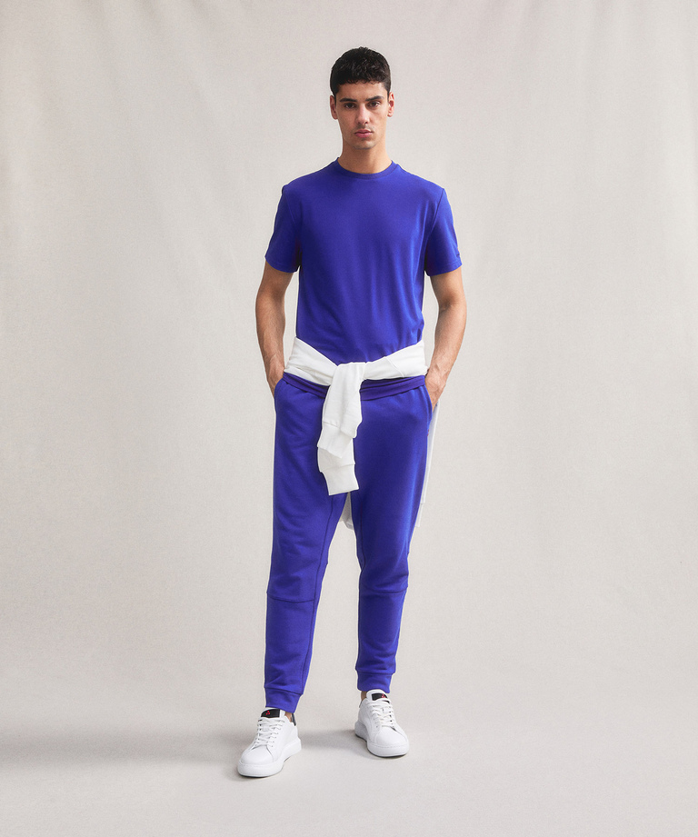 Stretch cotton and silk t-shirt - Menswear Collection | Peuterey