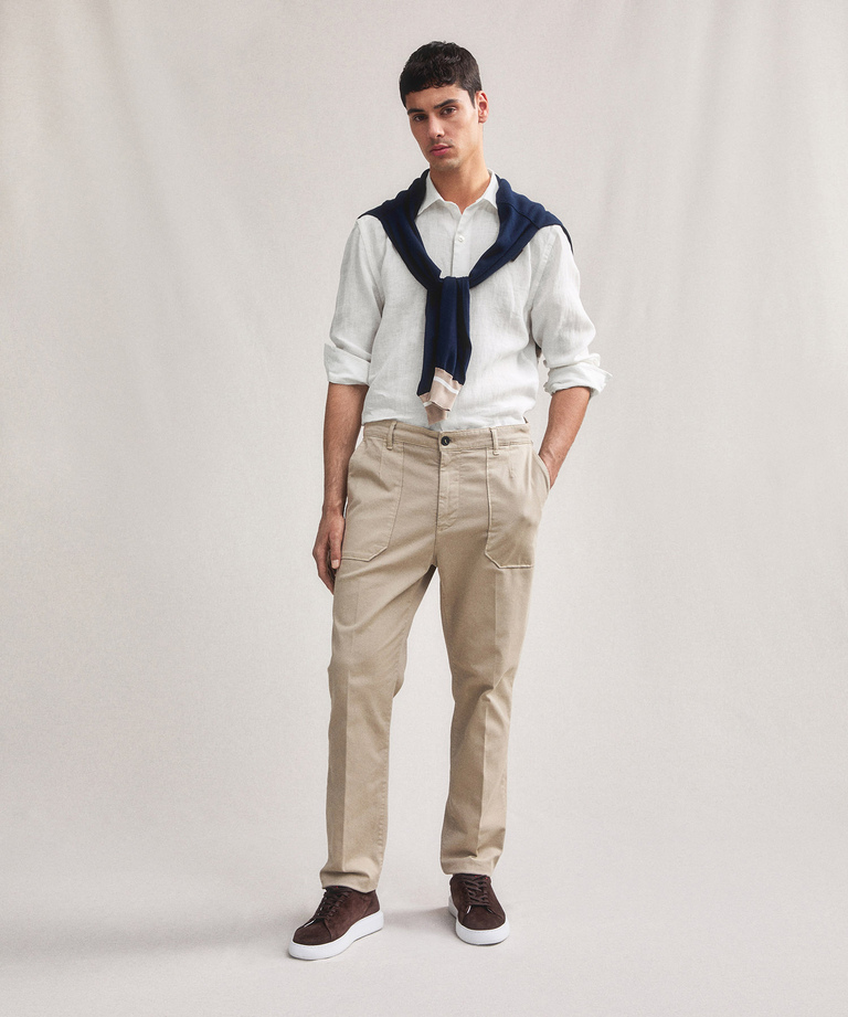 Linen shirt - Spring-Summer 2024 Menswear Collection | Peuterey