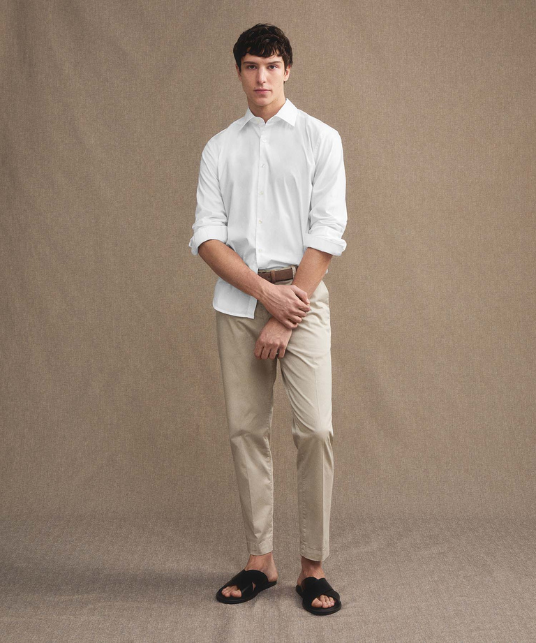 Cotton poplin shirt - Clothing for Men | Peuterey