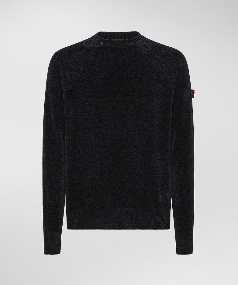 Chenille Crewneck Sweater - Clothing for Men | Peuterey