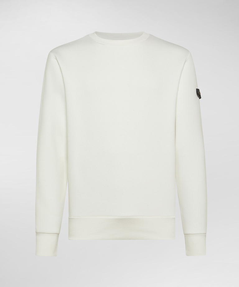 Sweatshirt With Fleece Lining - Men's Sweatshirts | Peuterey