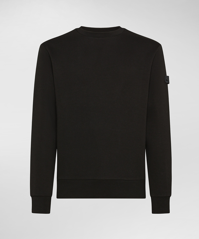 Sweatshirt With Fleece Lining - Men's Sweatshirts | Peuterey