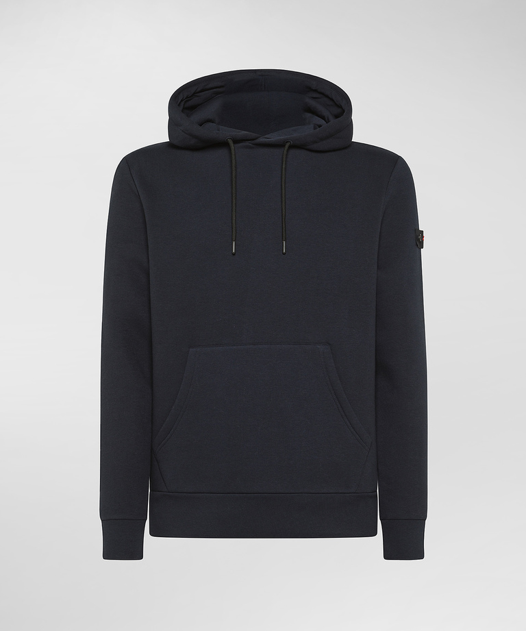 Hooded Sweatshirt With Fleece interior - Men's Sweatshirts | Peuterey