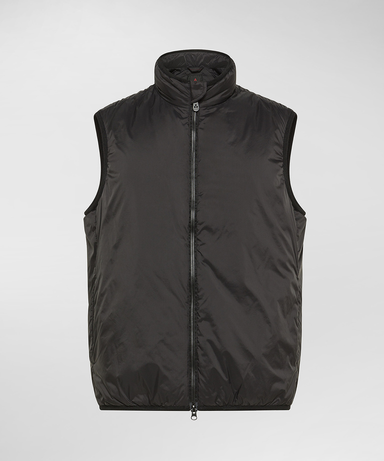Smooth short vest for men green Peuterey
