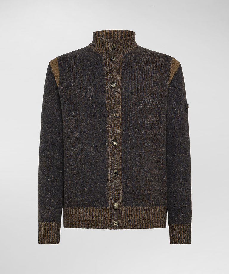 Vanise Effect Cardigan - Clothing for Men | Peuterey