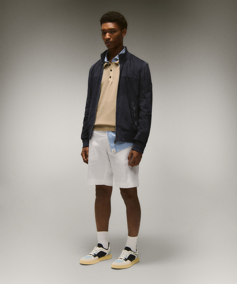 Suede leather jacket - Leather jackets | Peuterey