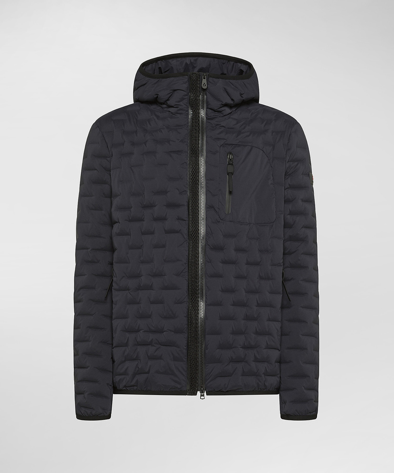 Stretch down jacket with geometric quilting - Men's Preview | Peuterey