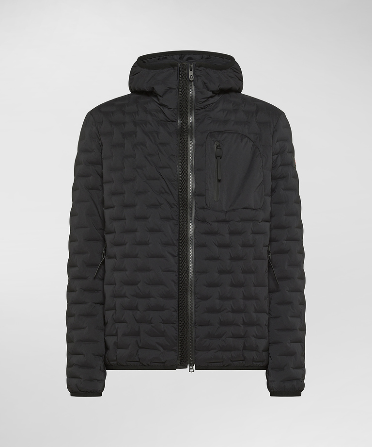 Stretch down jacket with geometric quilting - Men's Preview | Peuterey