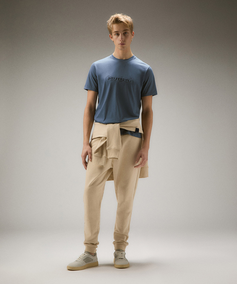 T-shirt with embossed lettering - Clothing & accessories | Peuterey
