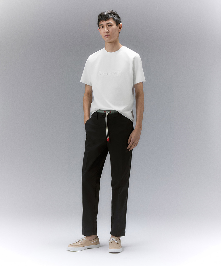 T-shirt with embossed lettering - Men | Peuterey