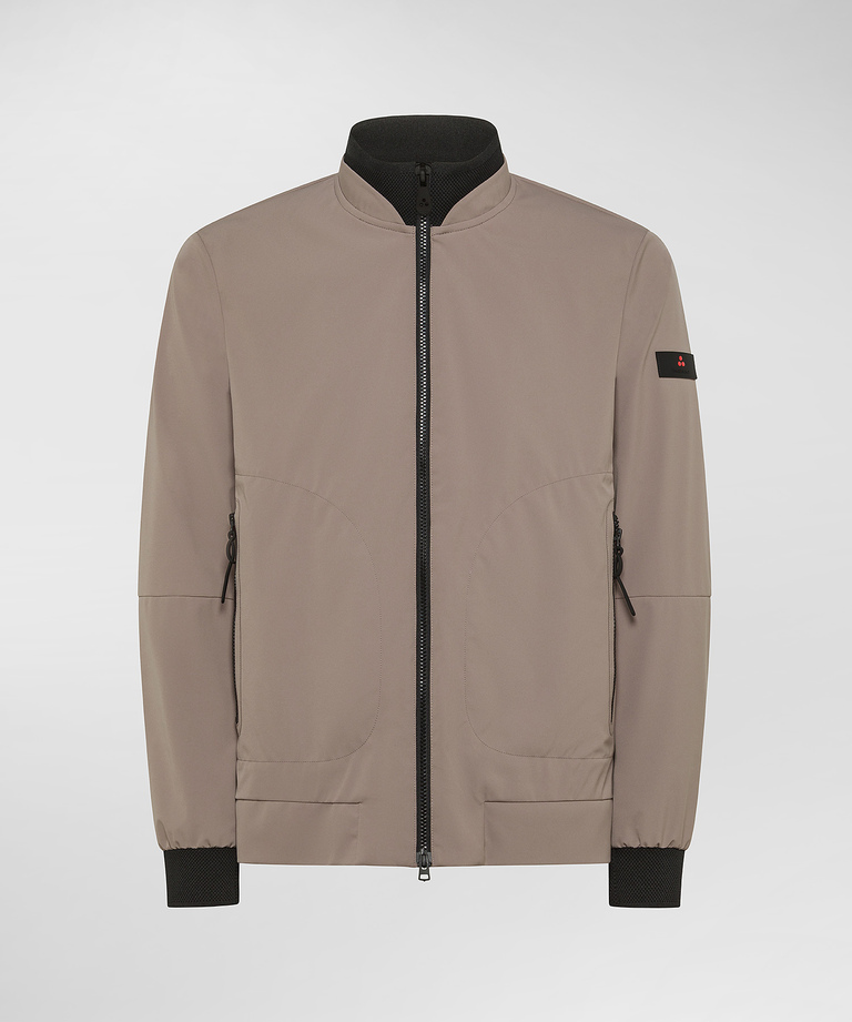 Windproof jacket with elastic details - Windbreakers | Peuterey