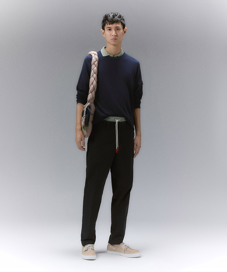 Terry-effect knit long-sleeve sweater - Everyday apparel | Peuterey