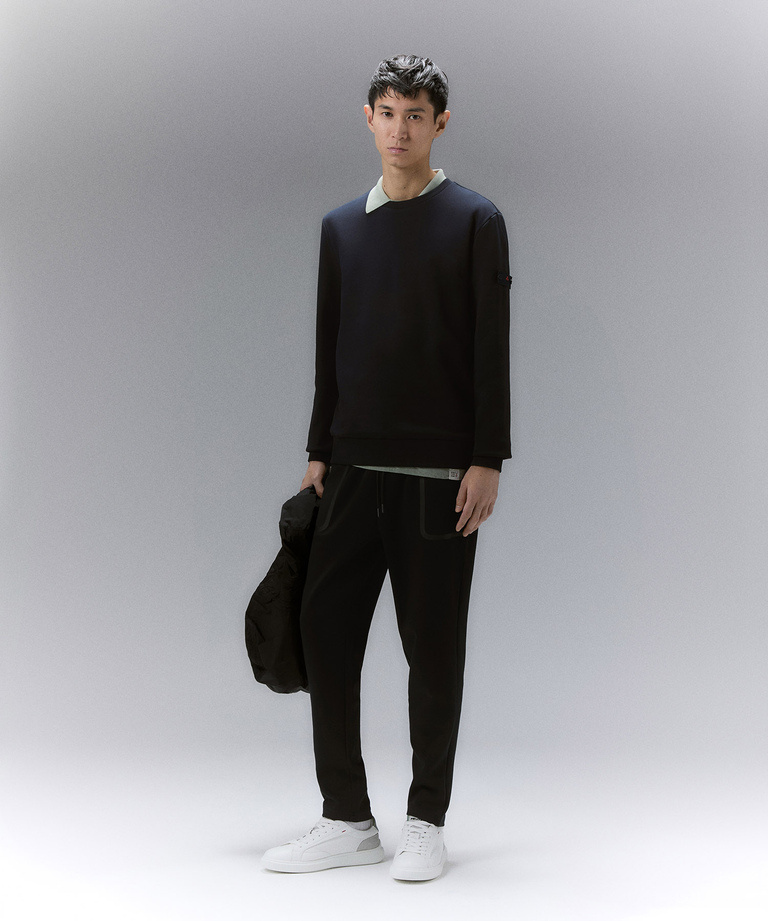 100% cotton crewneck sweatshirt - Sweatshirts | Peuterey