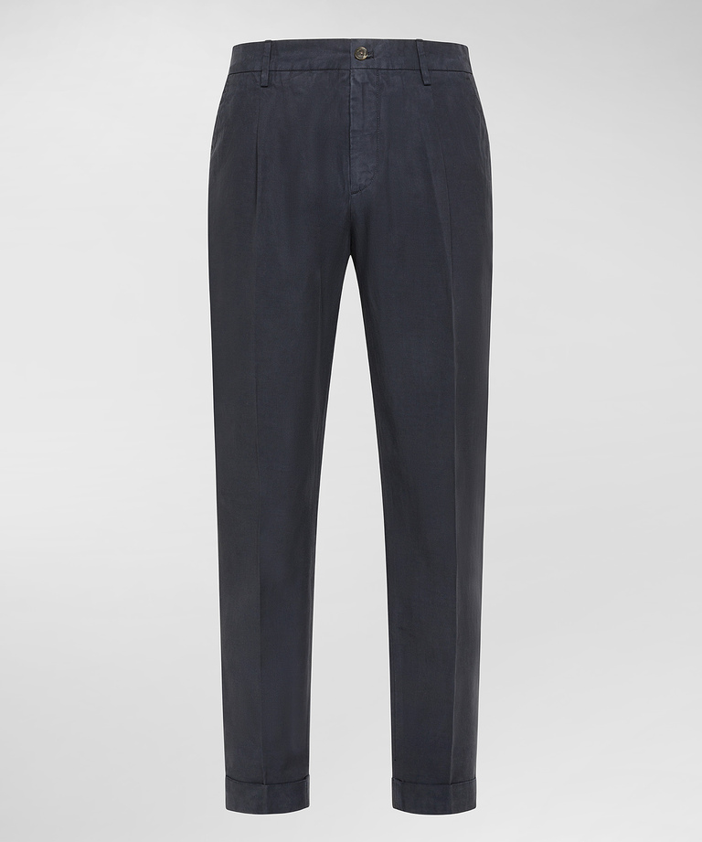Soft, lightweight fabric trousers - Trousers & Shorts | Peuterey