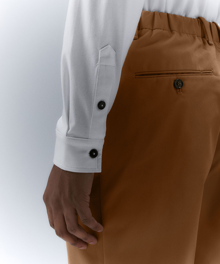 Soft twill trousers