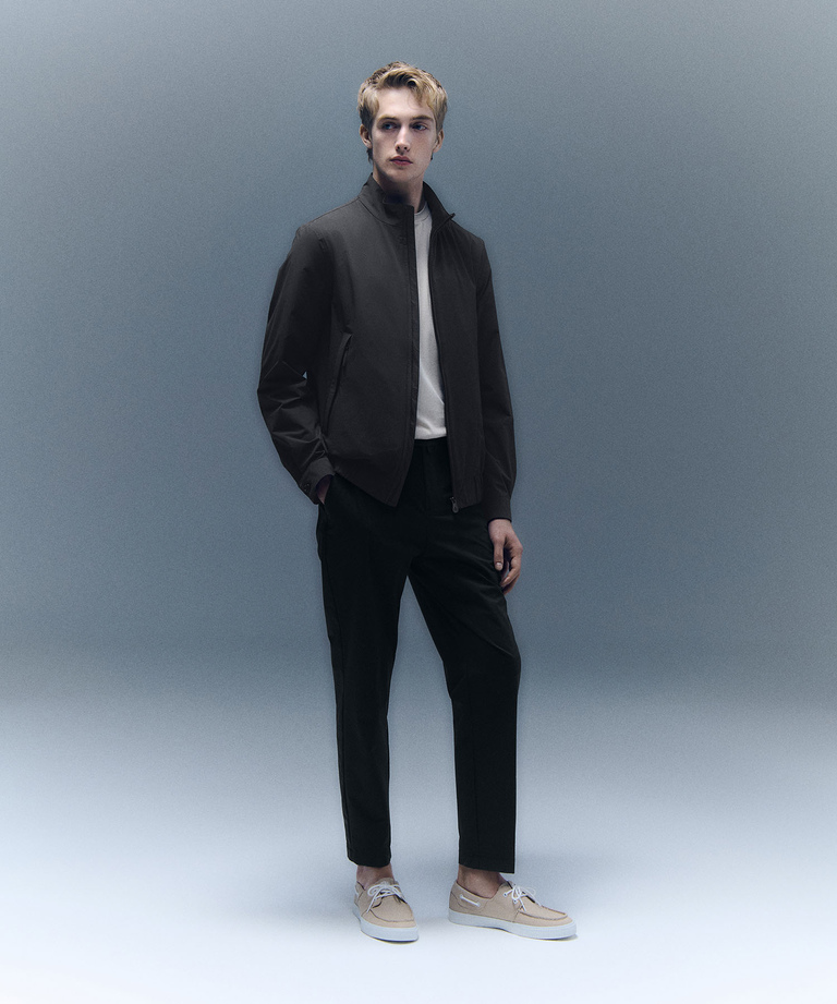 Polyester fabric trousers with essential details - Trousers & Shorts | Peuterey