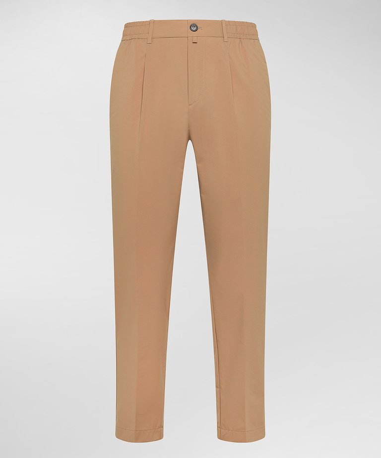 Comfortable and elegant polyester fabric trousers - Trousers & Shorts | Peuterey
