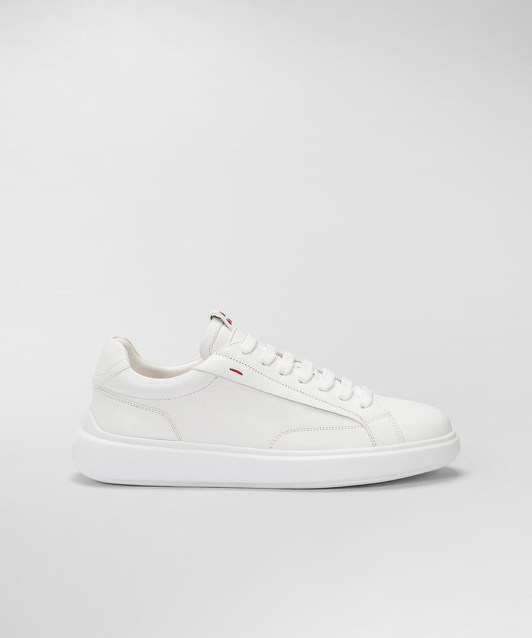 Sneakers with contrasting details - Leather Sneakers & loafers | Peuterey
