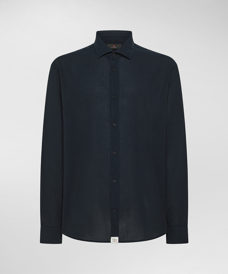 Cotton muslin shirt - Shirts | Peuterey