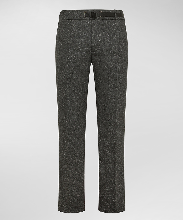 Wool twill trousers - Men's Preview | Peuterey