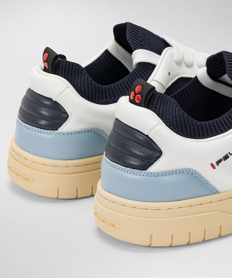 Sneakers con dettagli colorati
