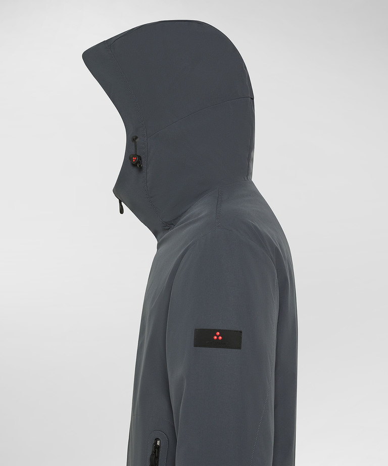 Urban stretch windproof overcoat