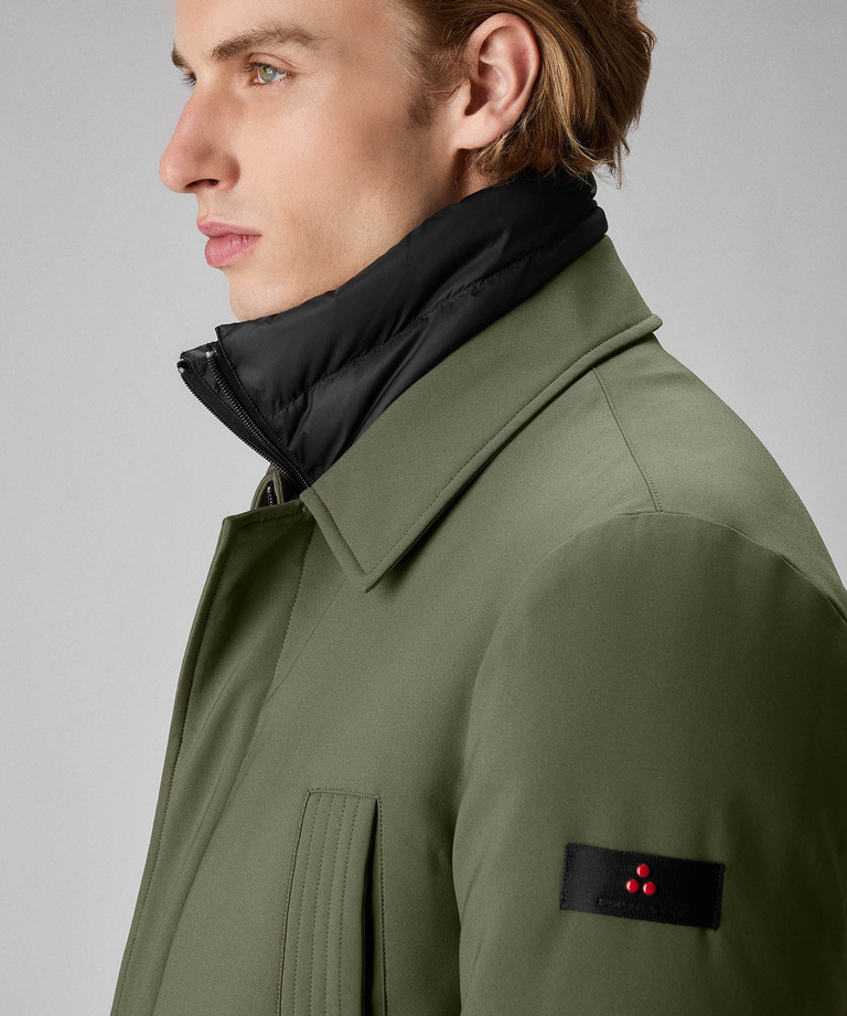Double neck carcoat