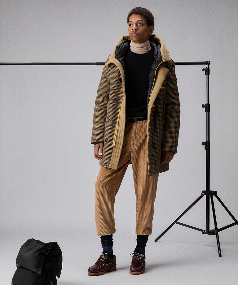 Houndstooth parka - Men's Preview | Peuterey