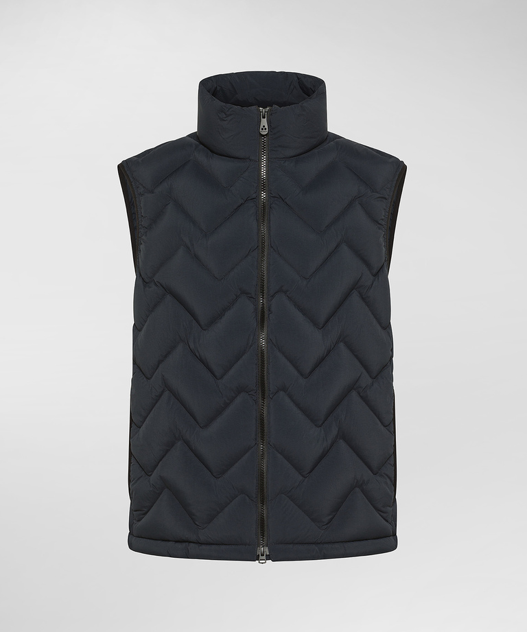 Vest with zig-zag quilting - Men's Preview | Peuterey
