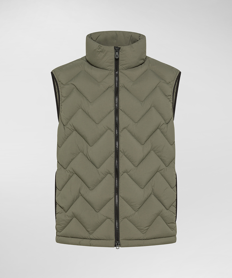 Vest with zig-zag quilting - Men's Preview | Peuterey