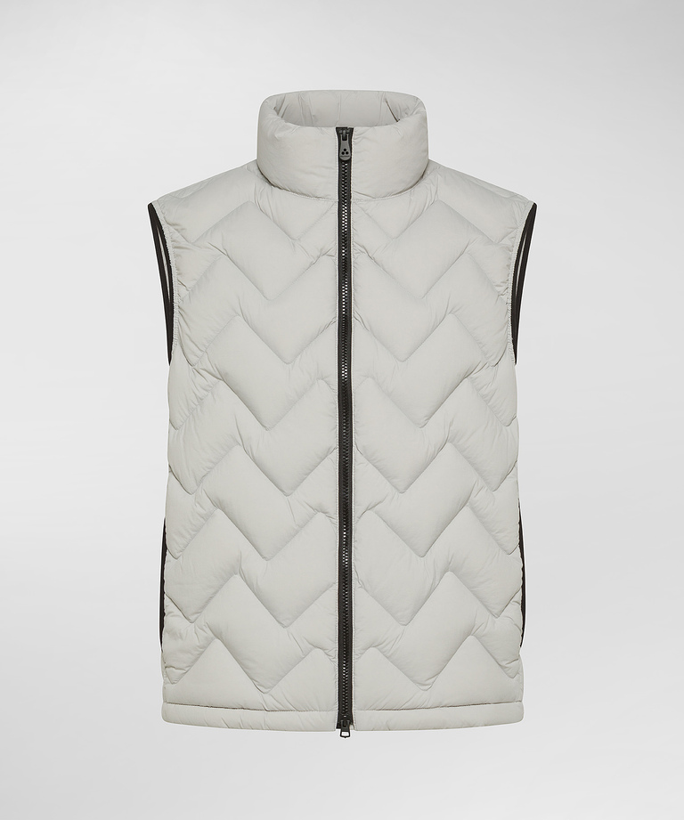 Vest with zig-zag quilting - Men's Preview | Peuterey
