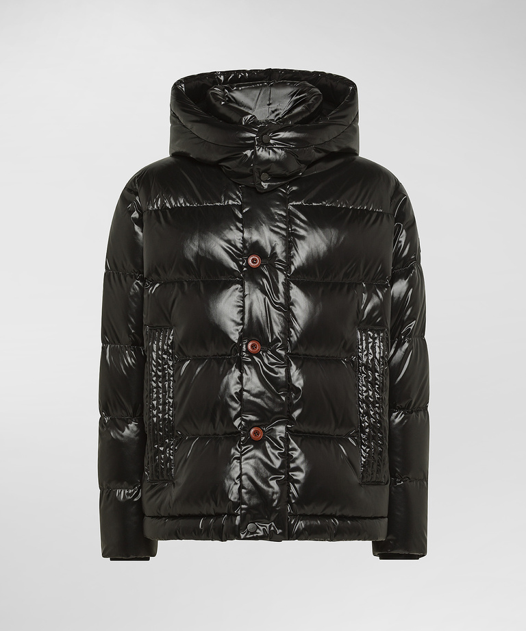 Schillernde Daunenjacke mit Kapuze - Herren-Preview | Peuterey