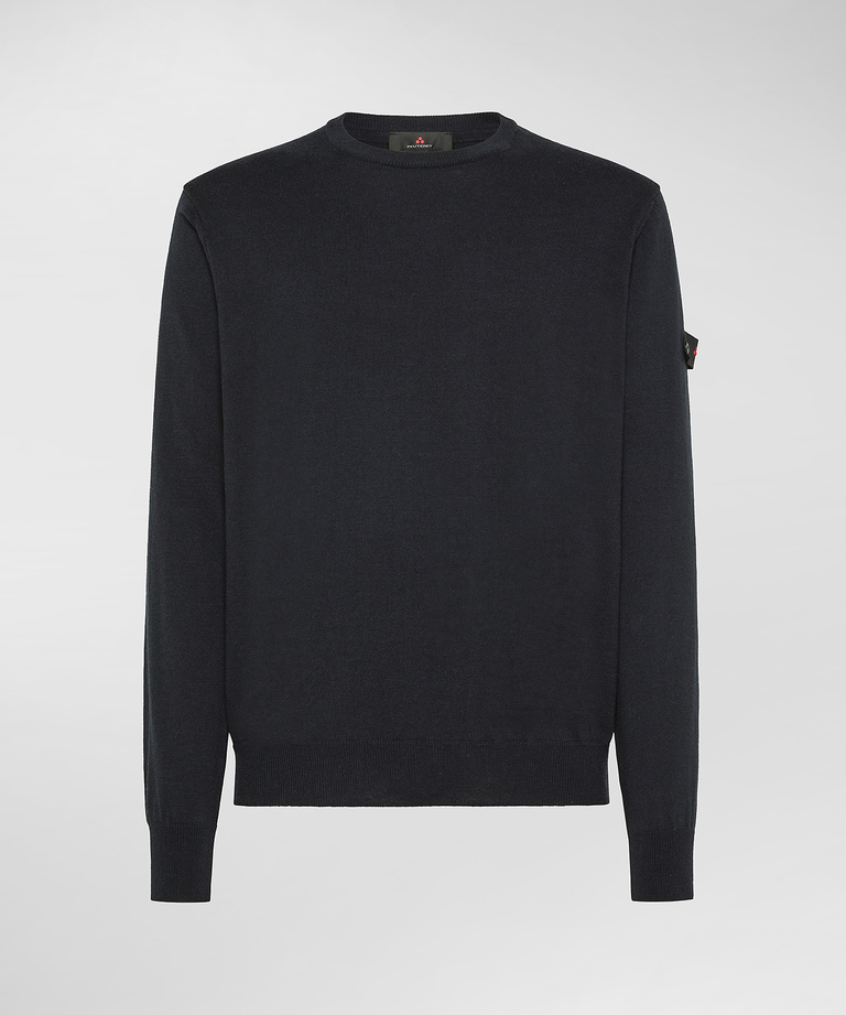 Wool and cotton sweater - Men's Preview | Peuterey
