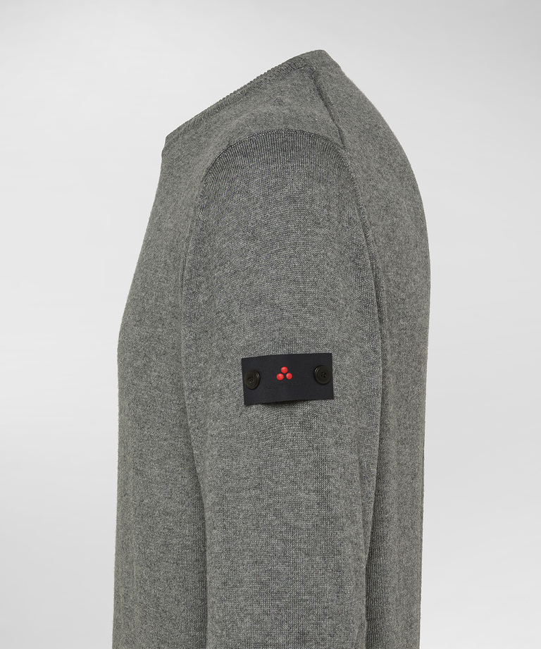 Wool and cotton sweater