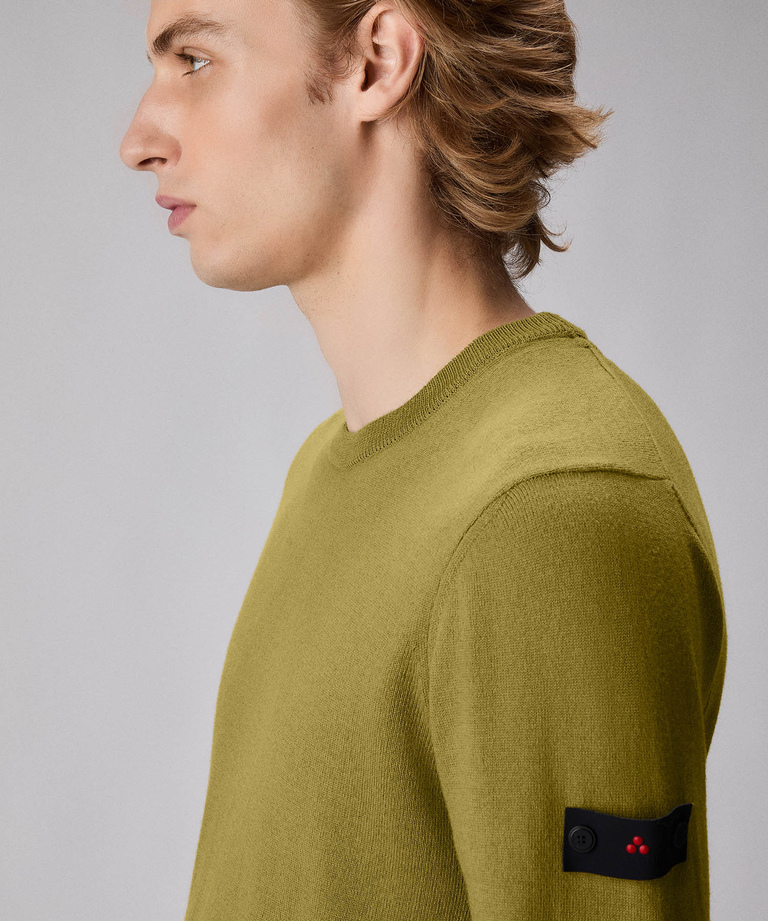Wool and cotton sweater